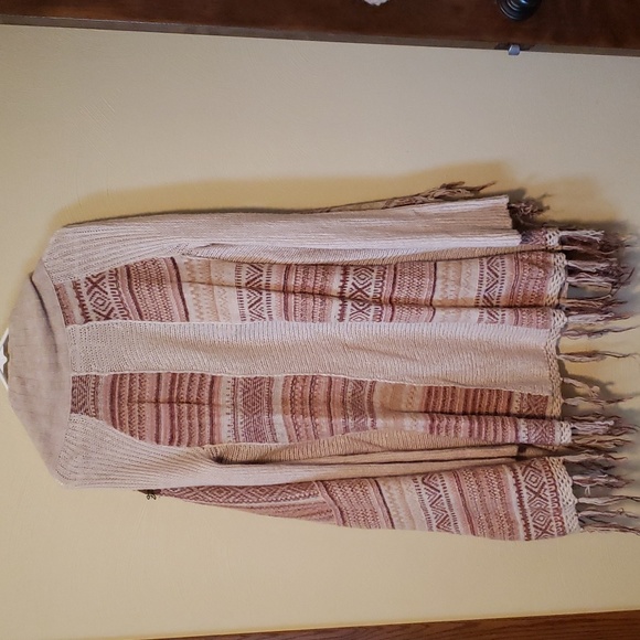 EUC Free People Aztec Cardigan, Size XS - Picture 8 of 9